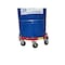 Pake Handling Tools Steel Drum Dolly, 2000 lb. Cap, 55 Gal Drum, 8 Swivel Phenolic Casters PAKDL11 - alternate 2